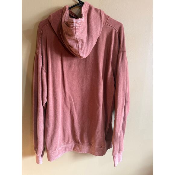 Post Malone brown hooded sweatshirt womens L Men’s M - Picture 2 of 5